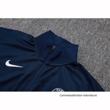 Chandal de Chaqueta del Paris Saint-Germain Nino 2025-2026 Azul Rojo